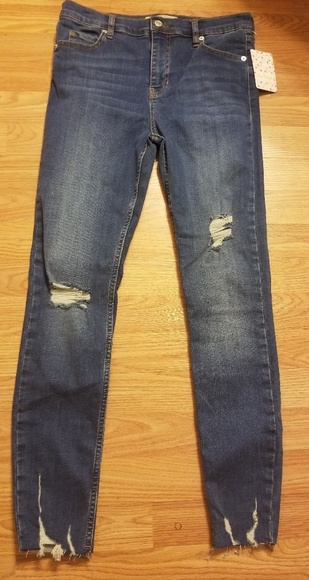 Free People Denim - Free People Distressed Jeans